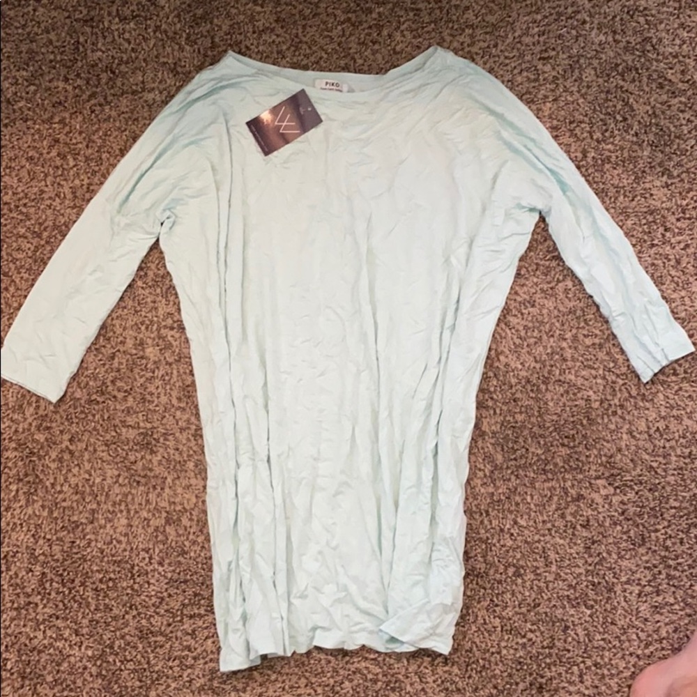 Turquoise dress/shirt